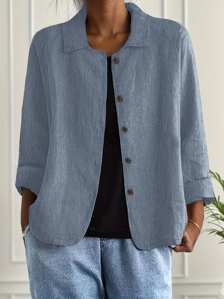 Charlie | Women's Lightweight Relaxed Button-Up Jacket