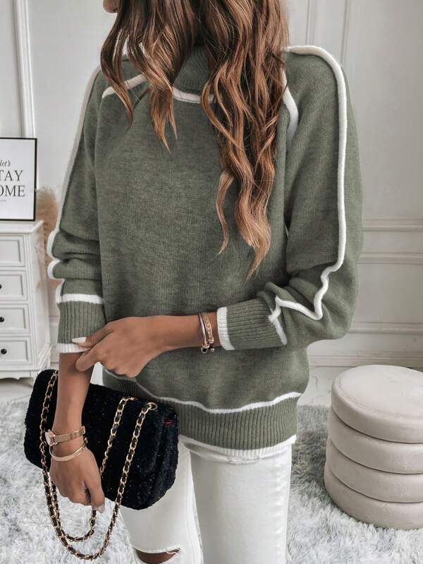 Mary | Cozy Turtleneck Knit Sweater