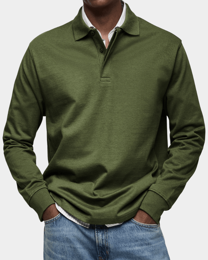 LARS | CLASSIC POLO SWEATER