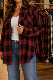 Red-Black Plaid