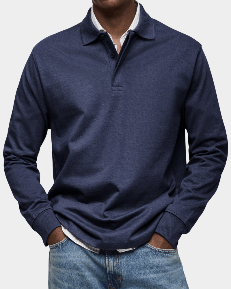 LARS | CLASSIC POLO SWEATER
