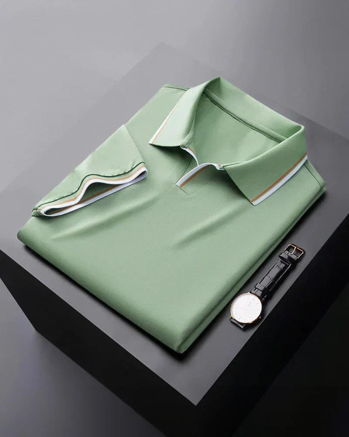 Vincenzo Luxury Silk Polo
