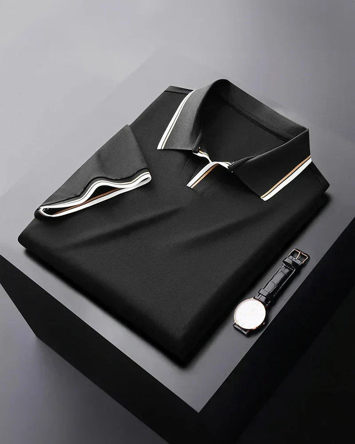 Vincenzo Luxury Silk Polo