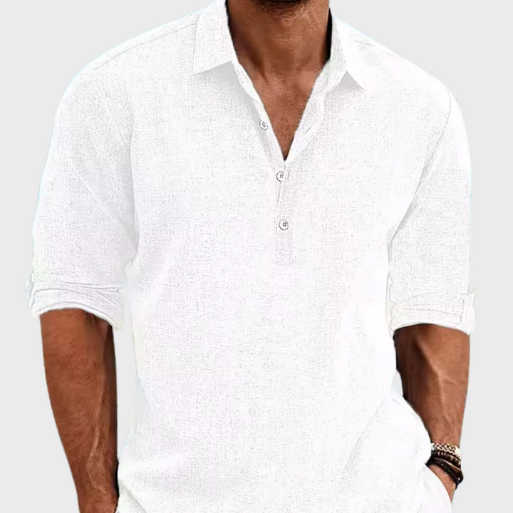 Chic Linen Blouse