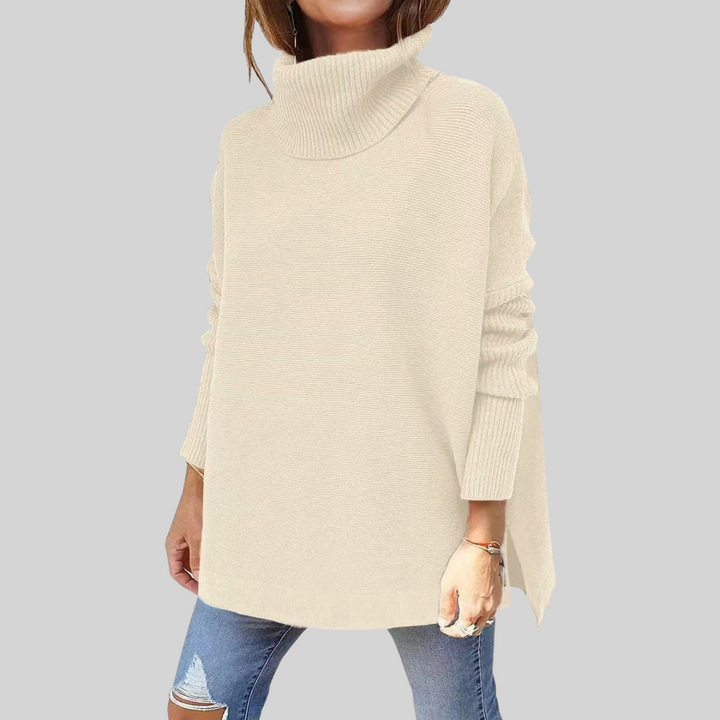 Annelise - Cozy Oversized Turtleneck Sweater