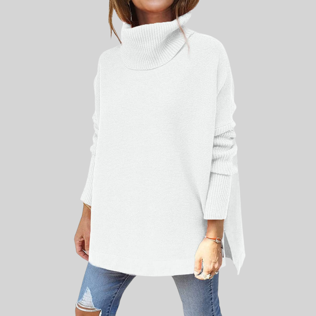 Annelise - Cozy Oversized Turtleneck Sweater