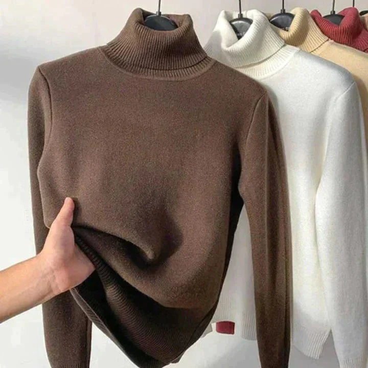 Léontine - Cozy Winter Lined Sweater