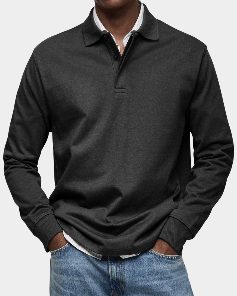 LARS | CLASSIC POLO SWEATER