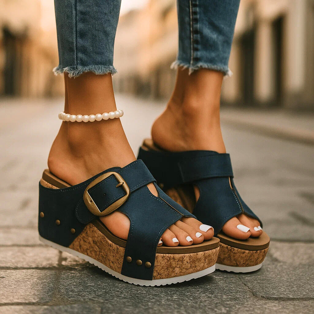 Sienna Haven Buckled Sandals