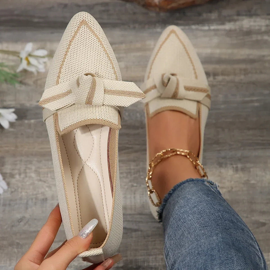 Valentina Knit Ballet Flats