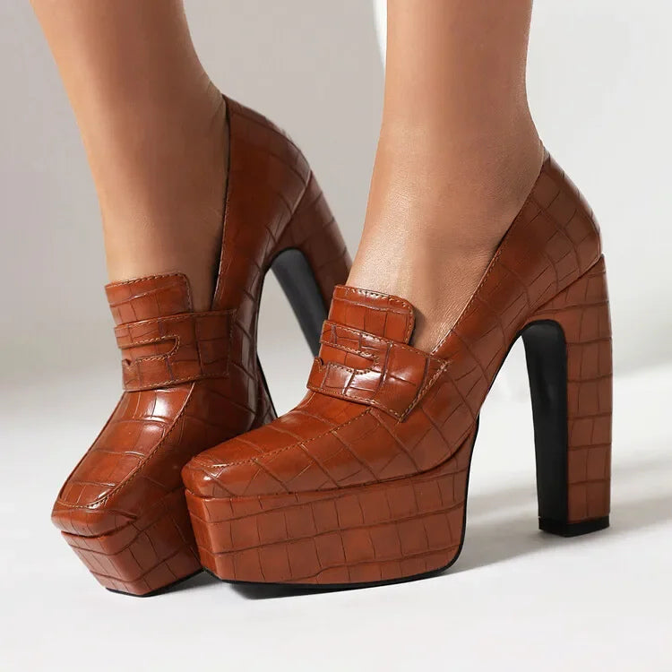 VERA CLASSIC PLATFORM SHOES