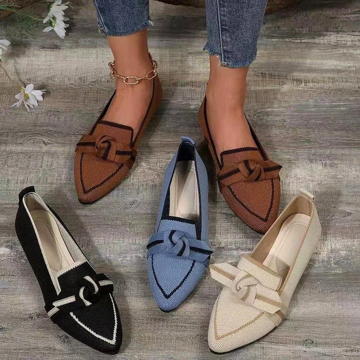 Valentina Knit Ballet Flats