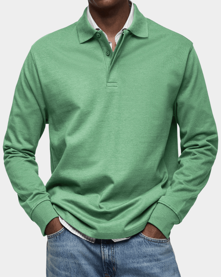 LARS | CLASSIC POLO SWEATER