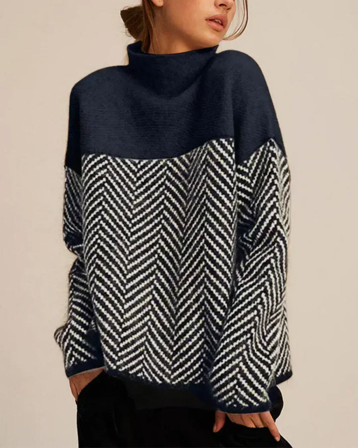 Norah | Cozy Cotton Turtleneck Knit
