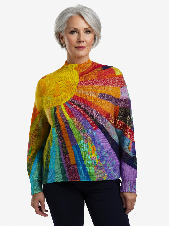Piper - Vibrant and Joyful Turtleneck Sweater