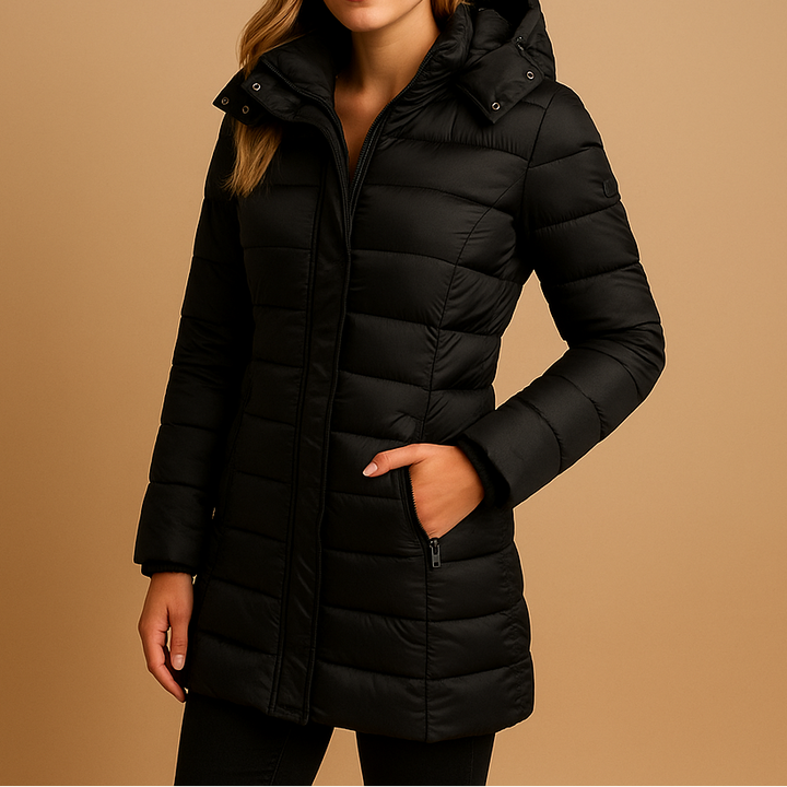 Elize - Featherweight Quilted Down Coat