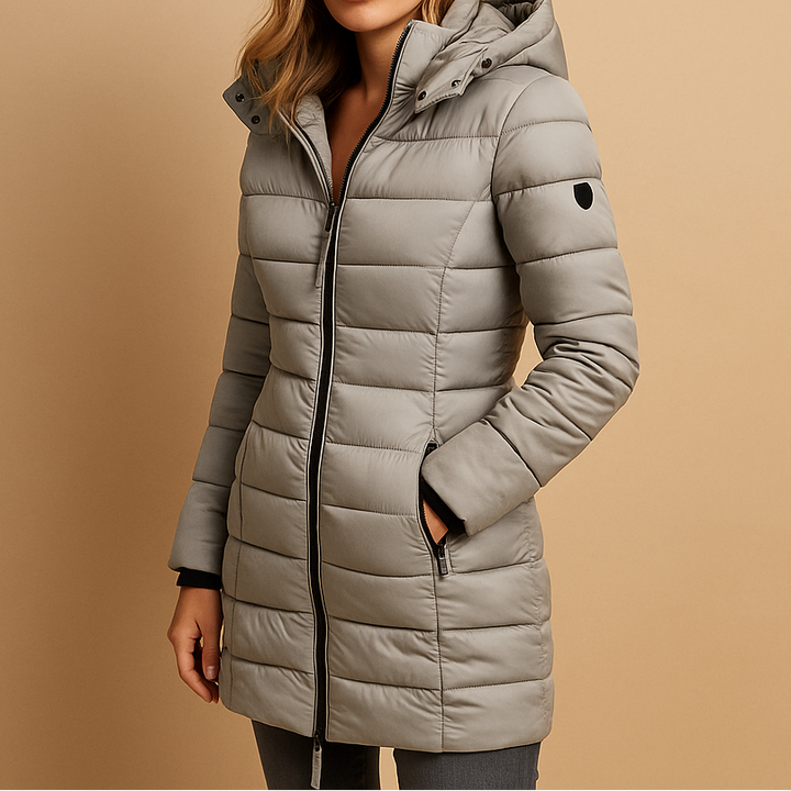 Elize - Featherweight Quilted Down Coat