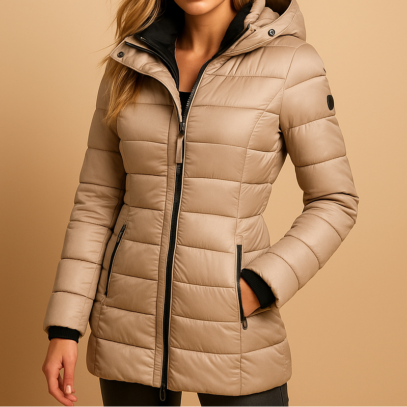 Elize - Featherweight Quilted Down Coat