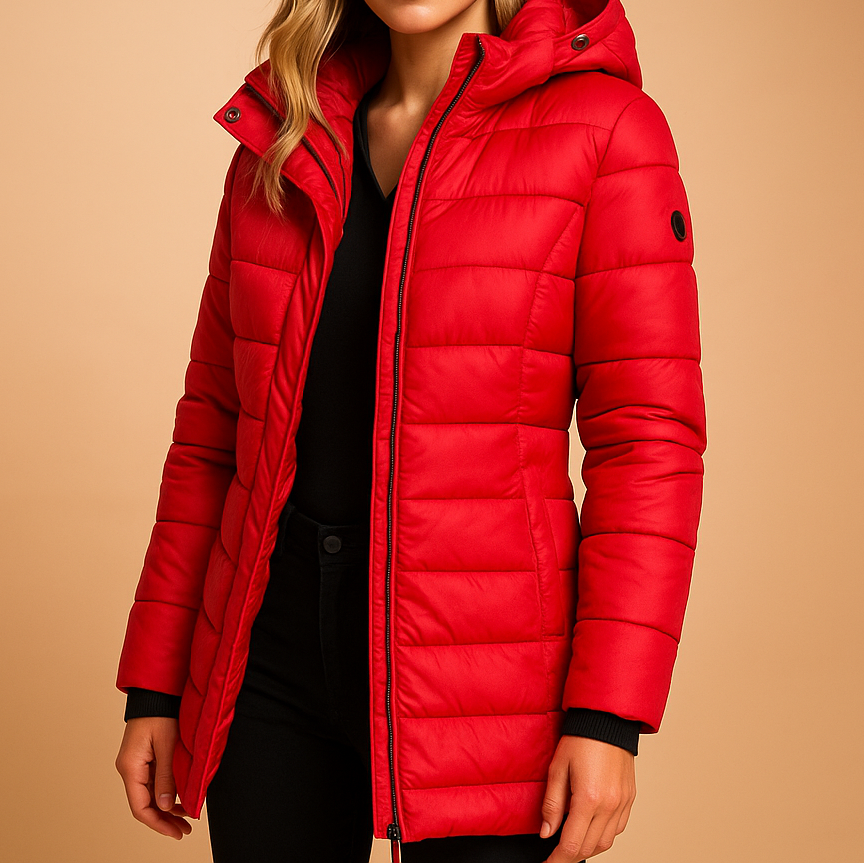 Elize - Featherweight Quilted Down Coat