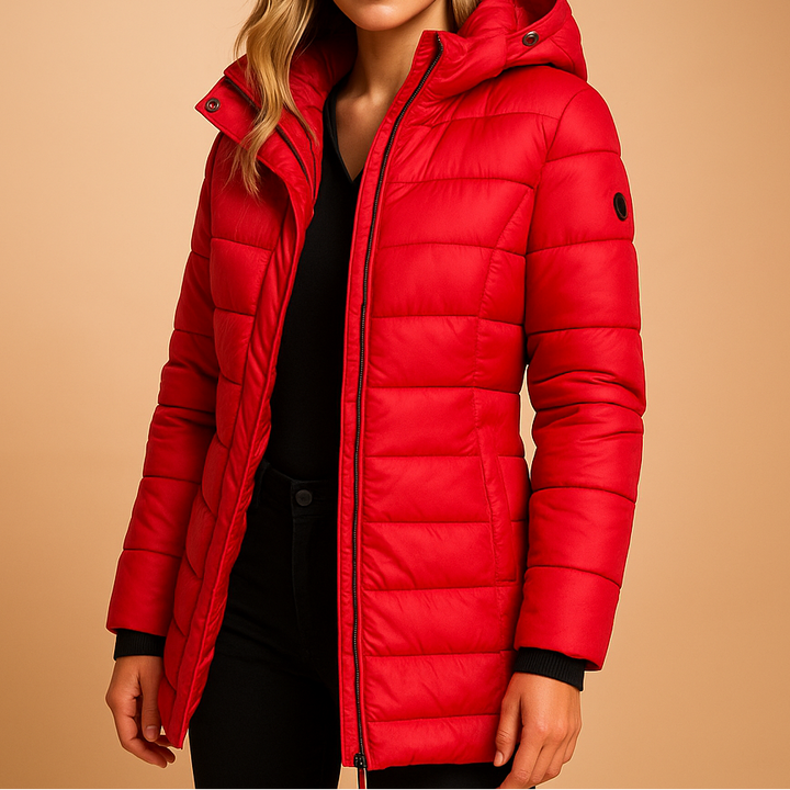 Elize - Featherweight Quilted Down Coat