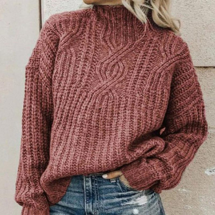 Anna – Chic Cable-Knit Sweater