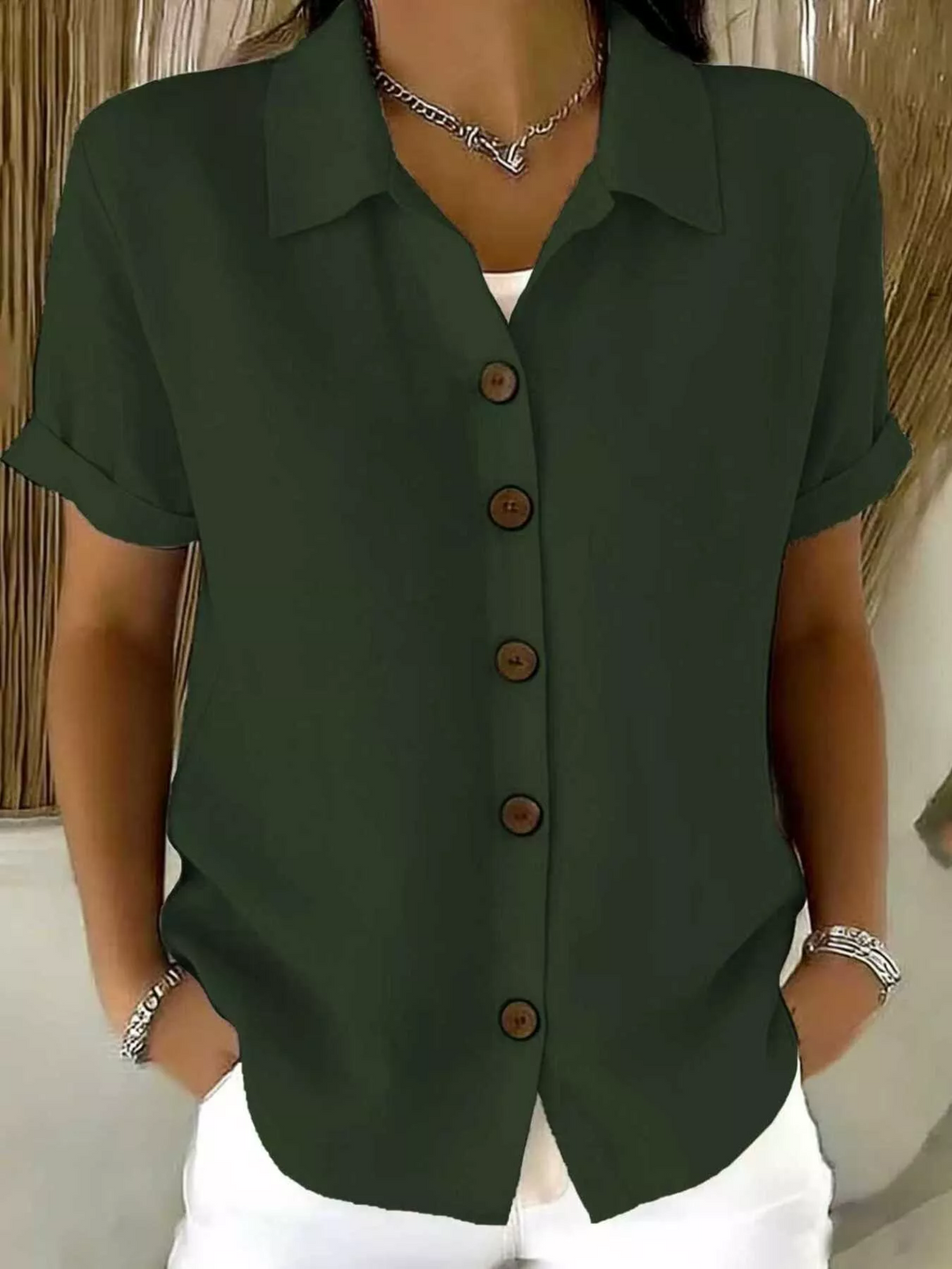 Aurelia | Timeless Button-Up Shirt