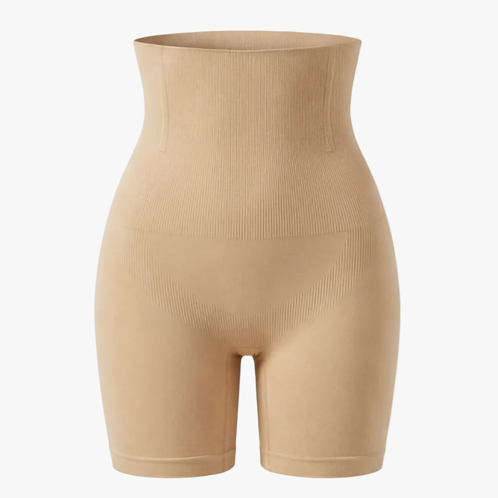 Veluna – High-Waisted Tummy Control Shaping Shorts