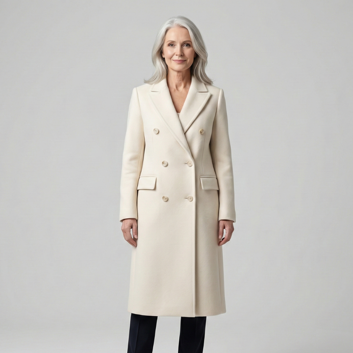 Jolie | Women's Longline Coat with Elegant Tailored Design