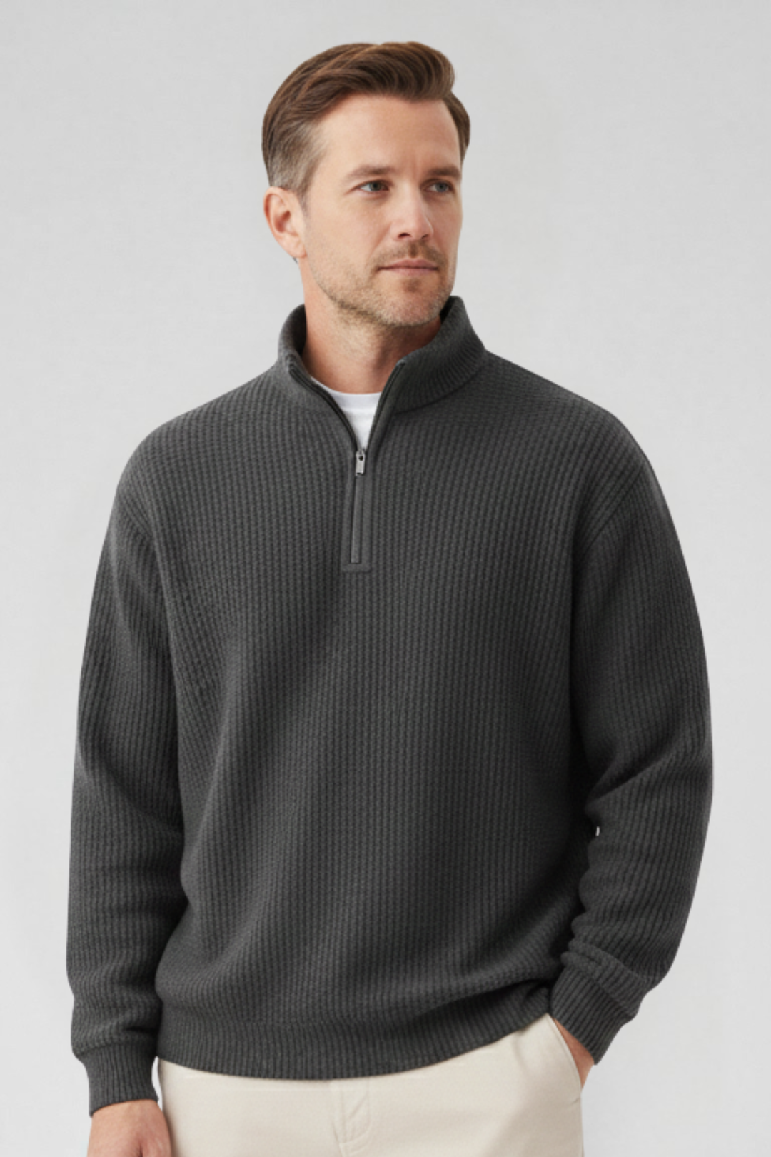 Zip Hoodie with Everyday Comfort and Timeless Style