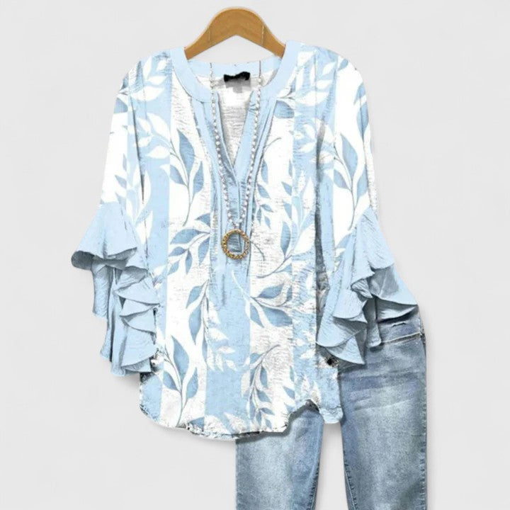 Isabella™ Ruffled Sleeve Top