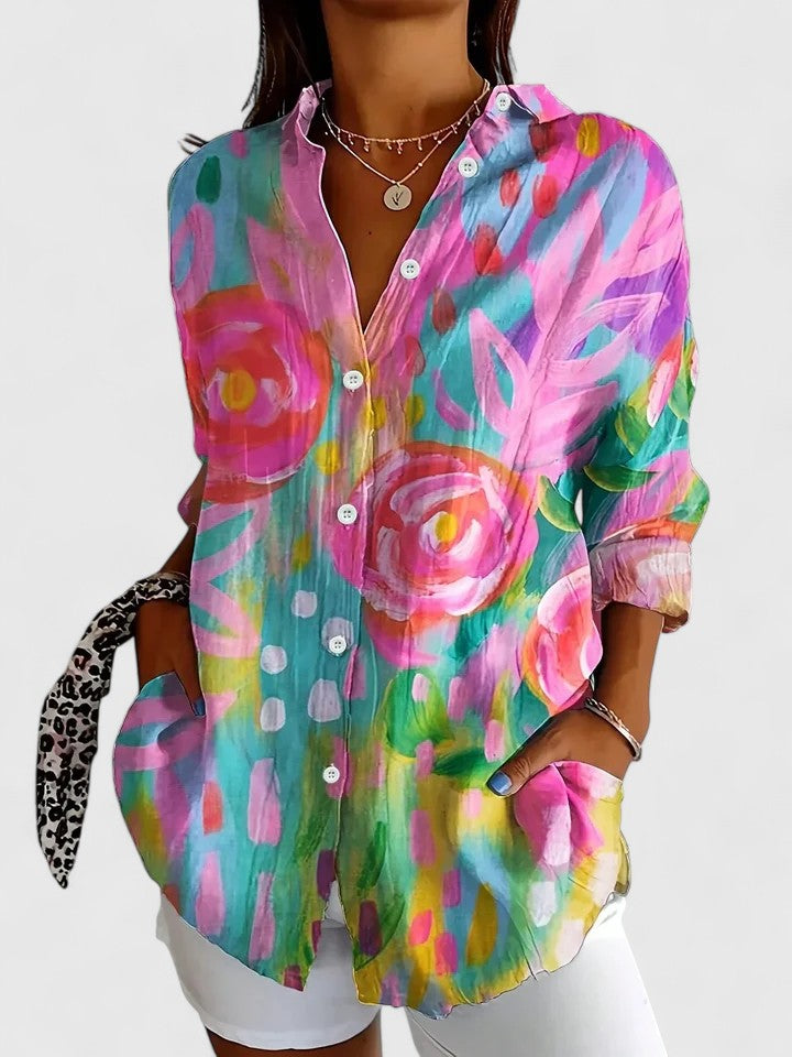 Anica | Classic Button-Up Shirt