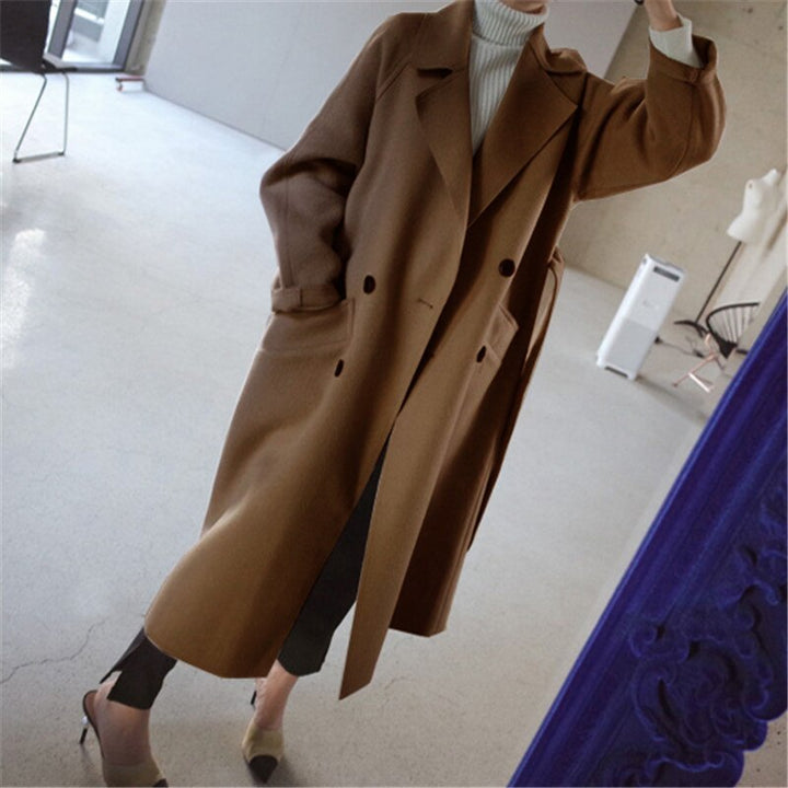 Ivy - Stylish Long Overcoat