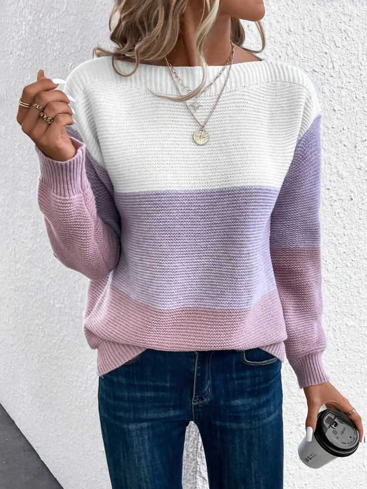 Grace | Warm Ombre Knit Sweater
