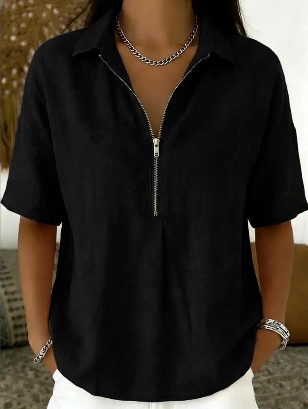 Lara | Chic Elegance Blouse