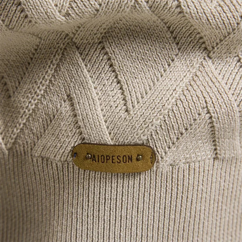 Theodor - Men's Diamond Pattern Sweater