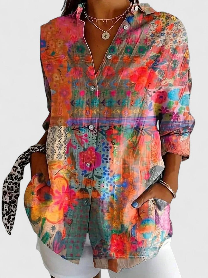 Anica | Classic Button-Up Shirt