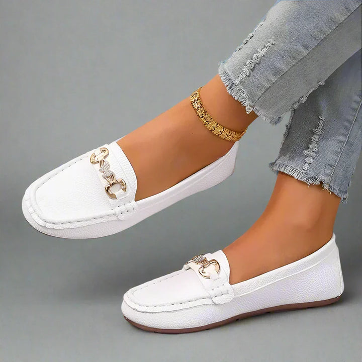 Rhinestone-Embellished Sorella Loafers