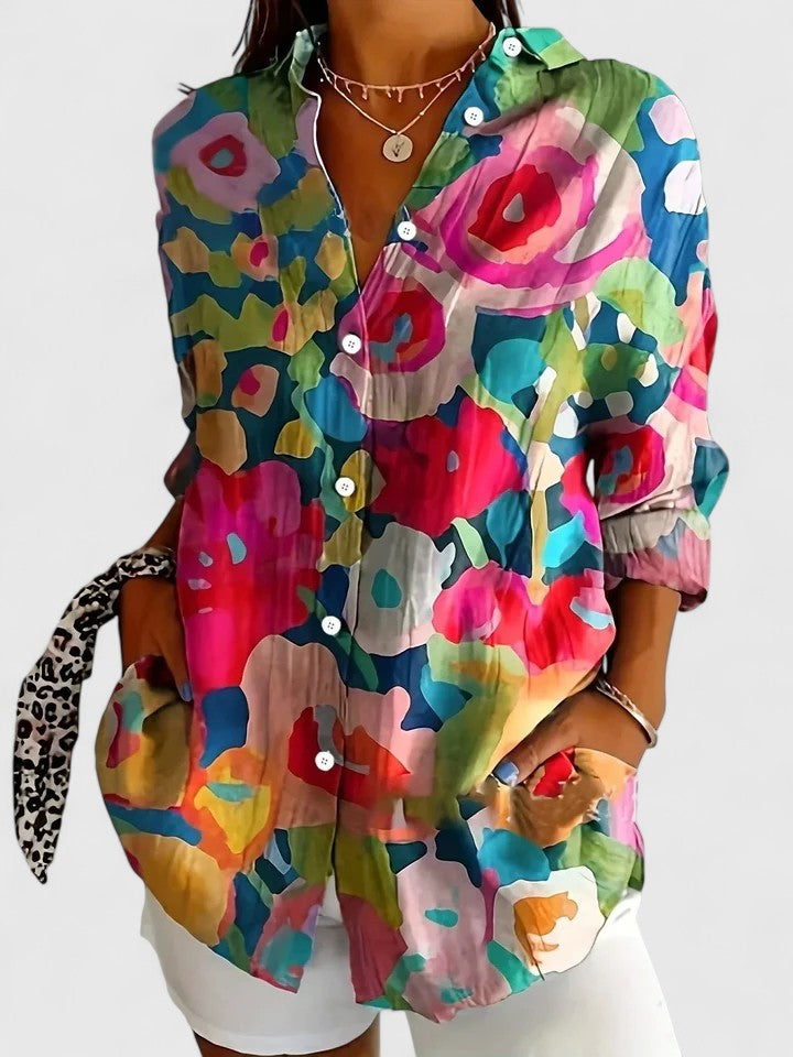 Anica | Classic Button-Up Shirt