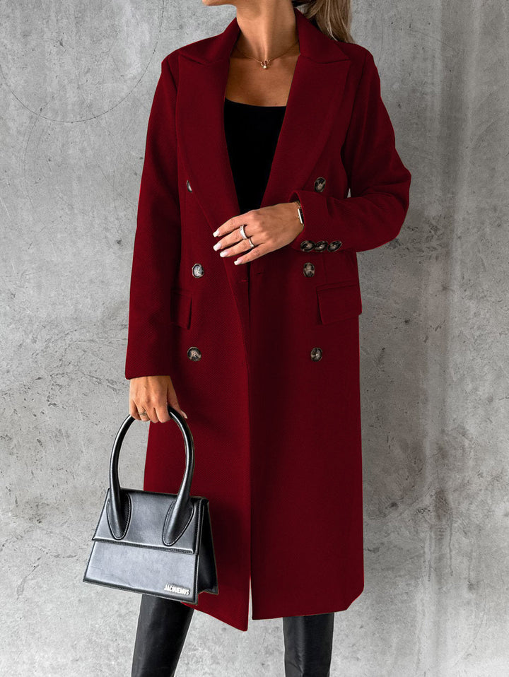 Jolie | Women's Longline Coat with Elegant Tailored Design