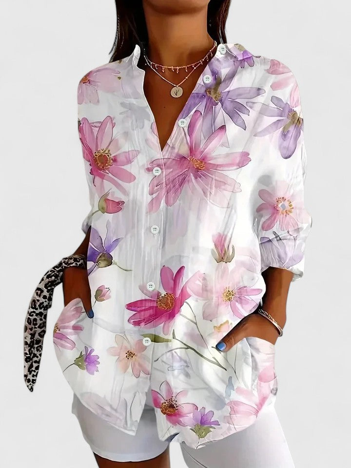 Anica | Classic Button-Up Shirt