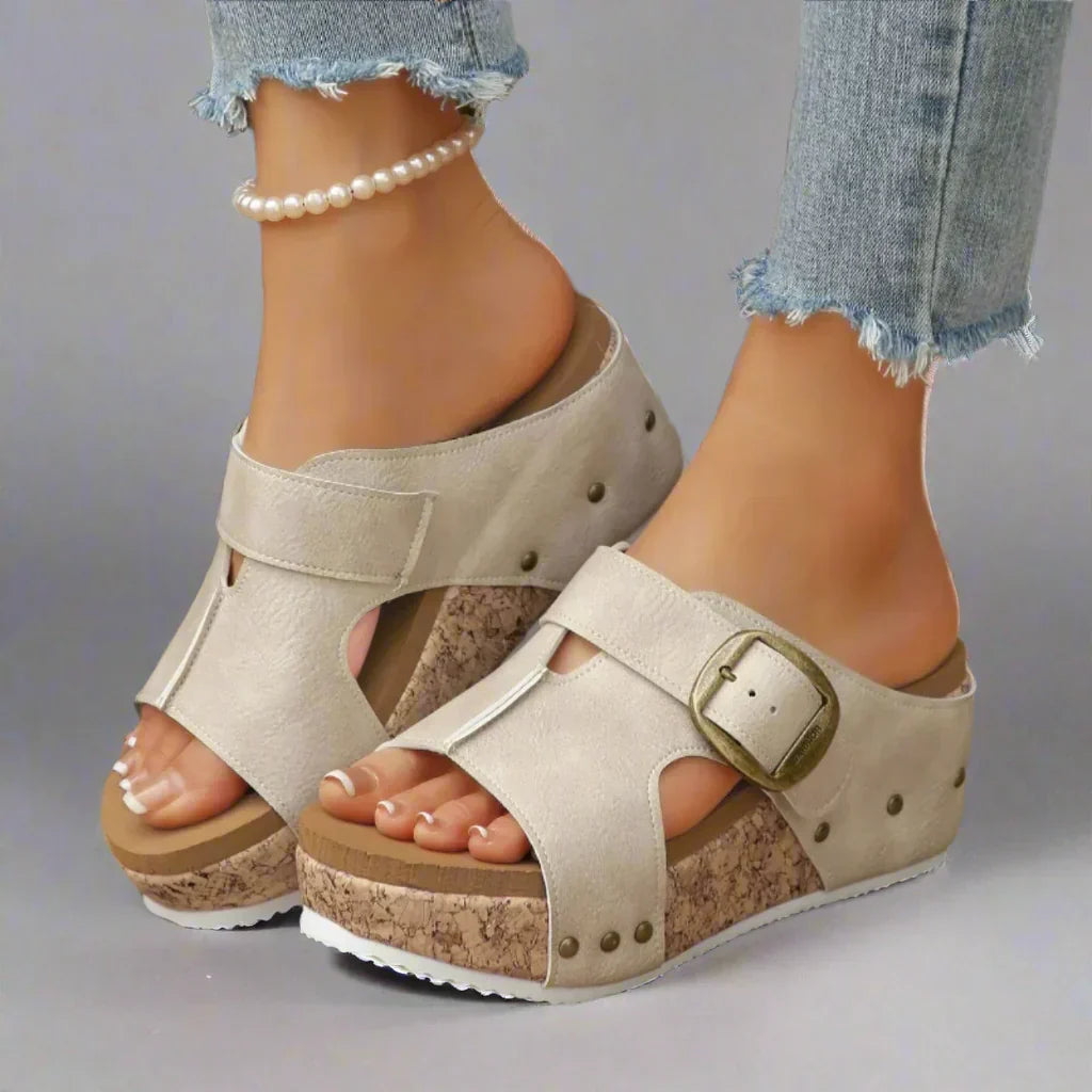 Sienna Haven Buckled Sandals