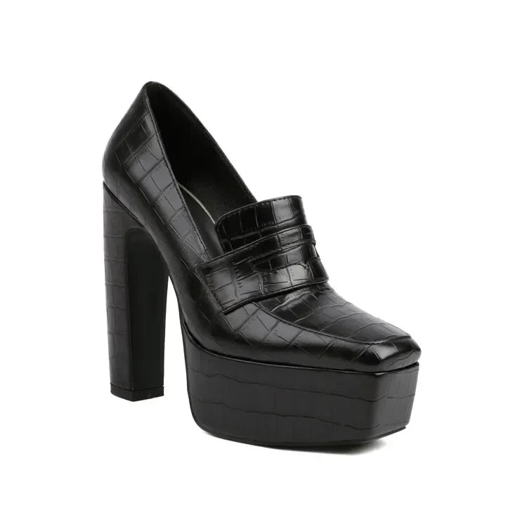 VERA CLASSIC PLATFORM SHOES