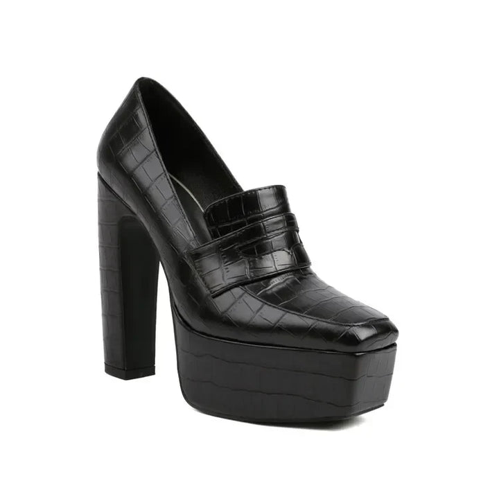 VERA CLASSIC PLATFORM SHOES