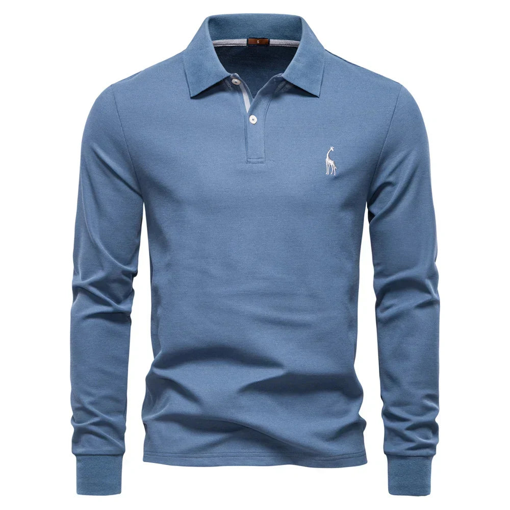 Casual Autumn Polo Shirt