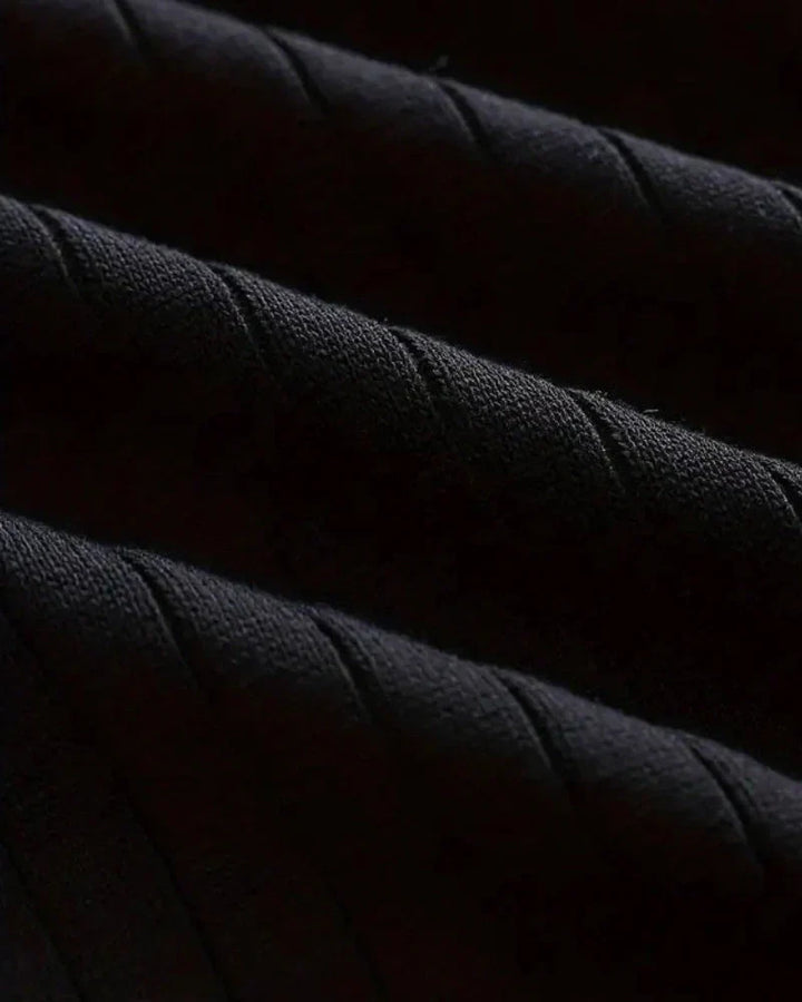 Ribbed Polo Sweatshirt by Hampton