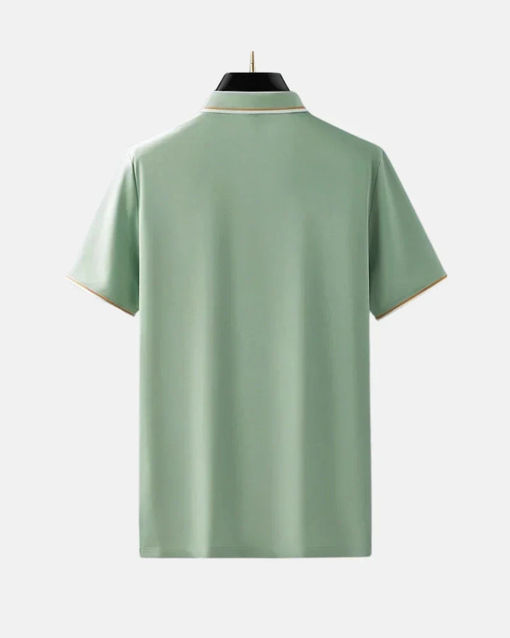 Vincenzo Luxury Silk Polo