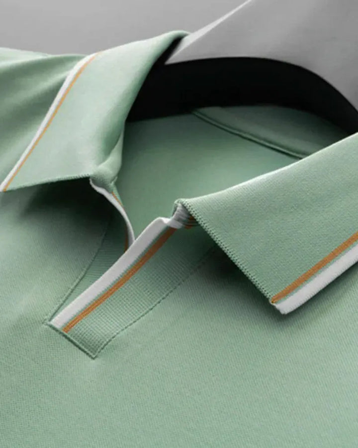 Vincenzo Luxury Silk Polo