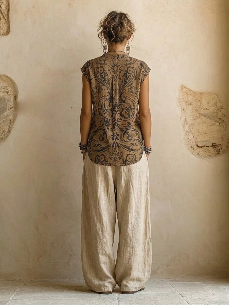 Jane - Premium Natural Three-Piece Set