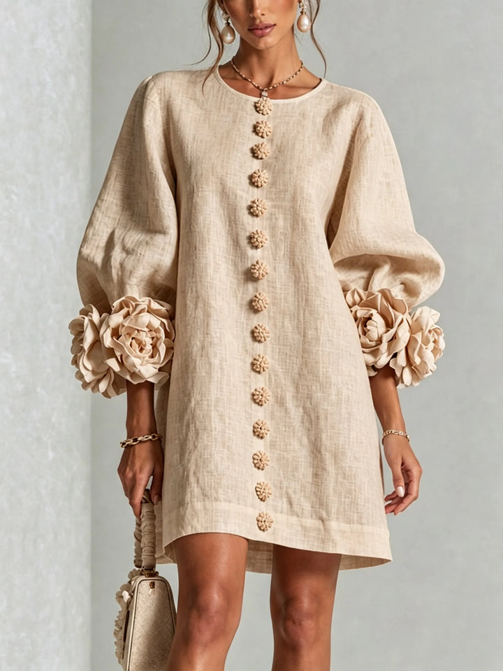 Evelyn™ | Floral Sleeve Dress