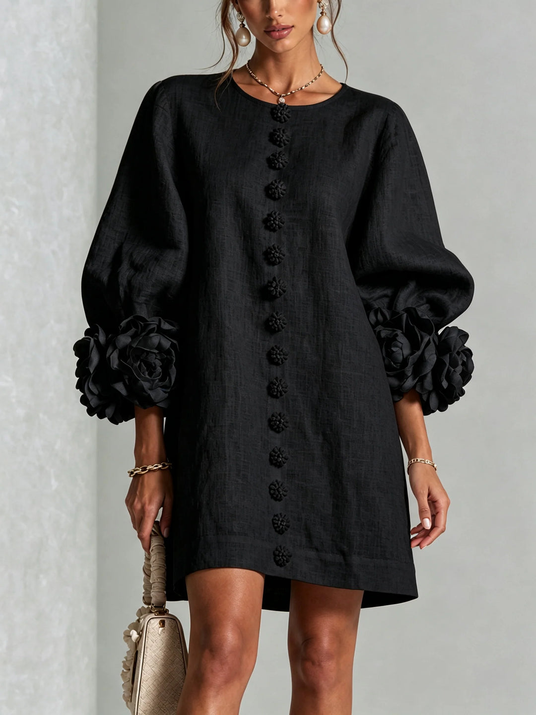 Evelyn™ | Floral Sleeve Dress